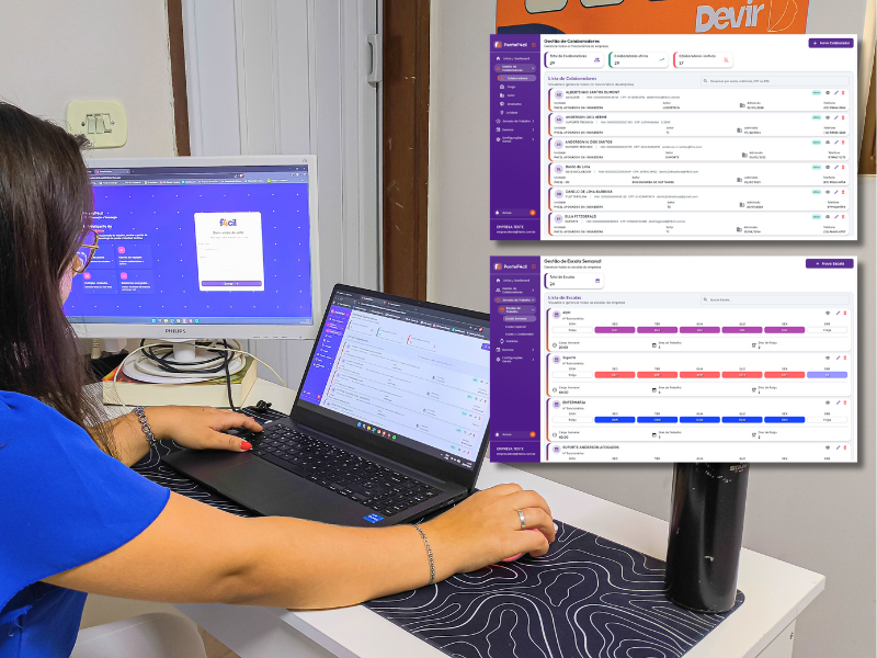 PontoF4cil — dashboard de gestão